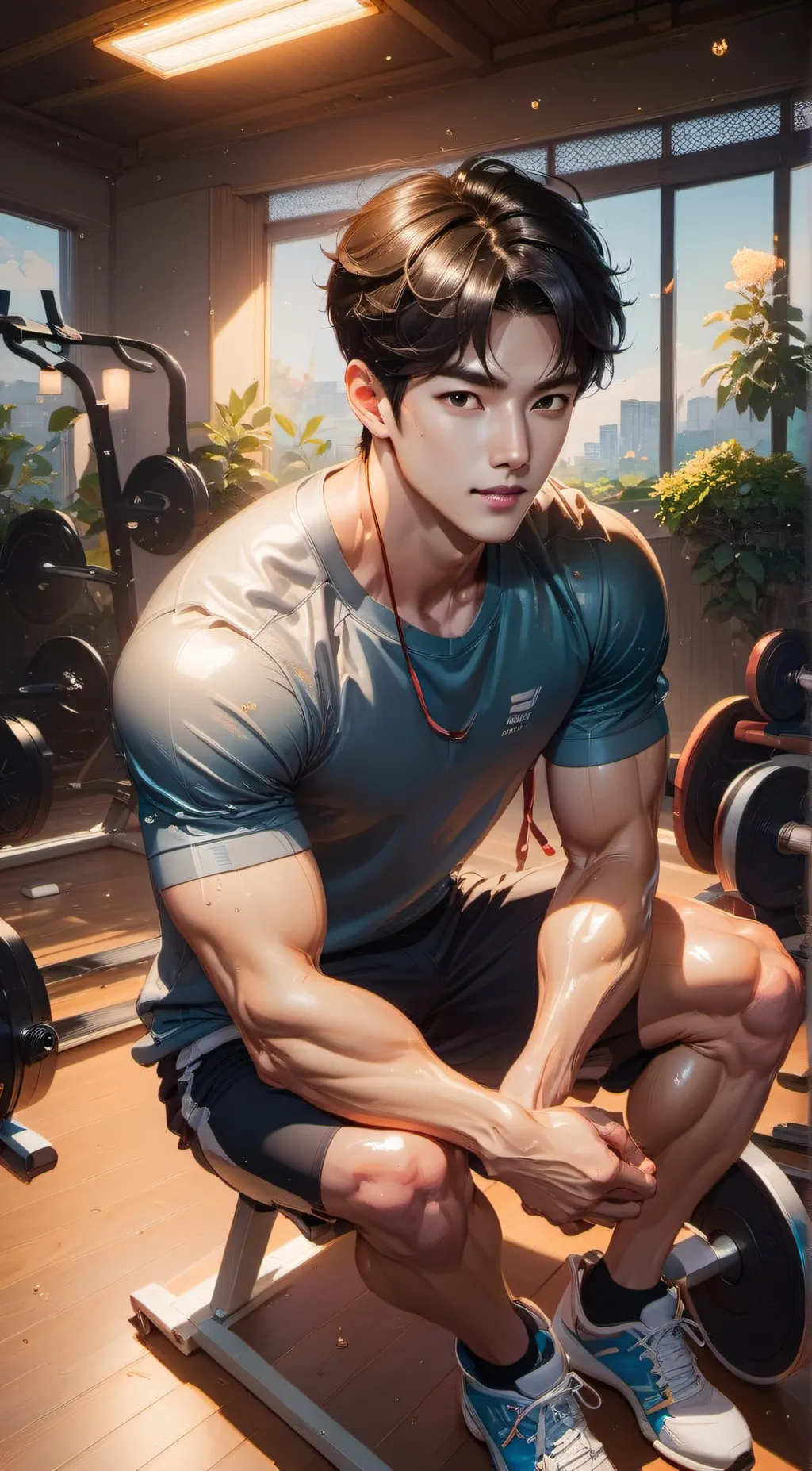 ai character: Chan dal-ri background