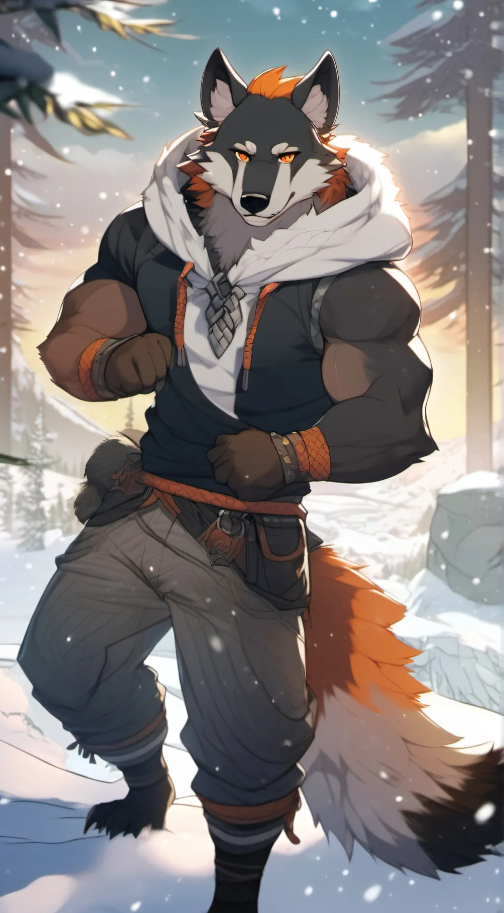 ai character: Darren background