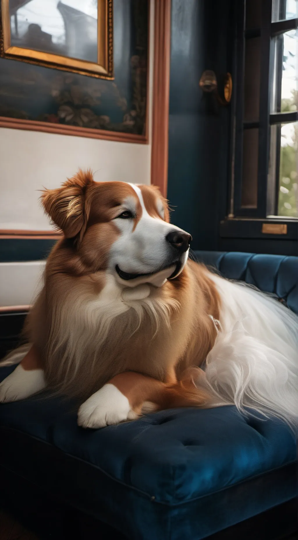 ai character: Rose background