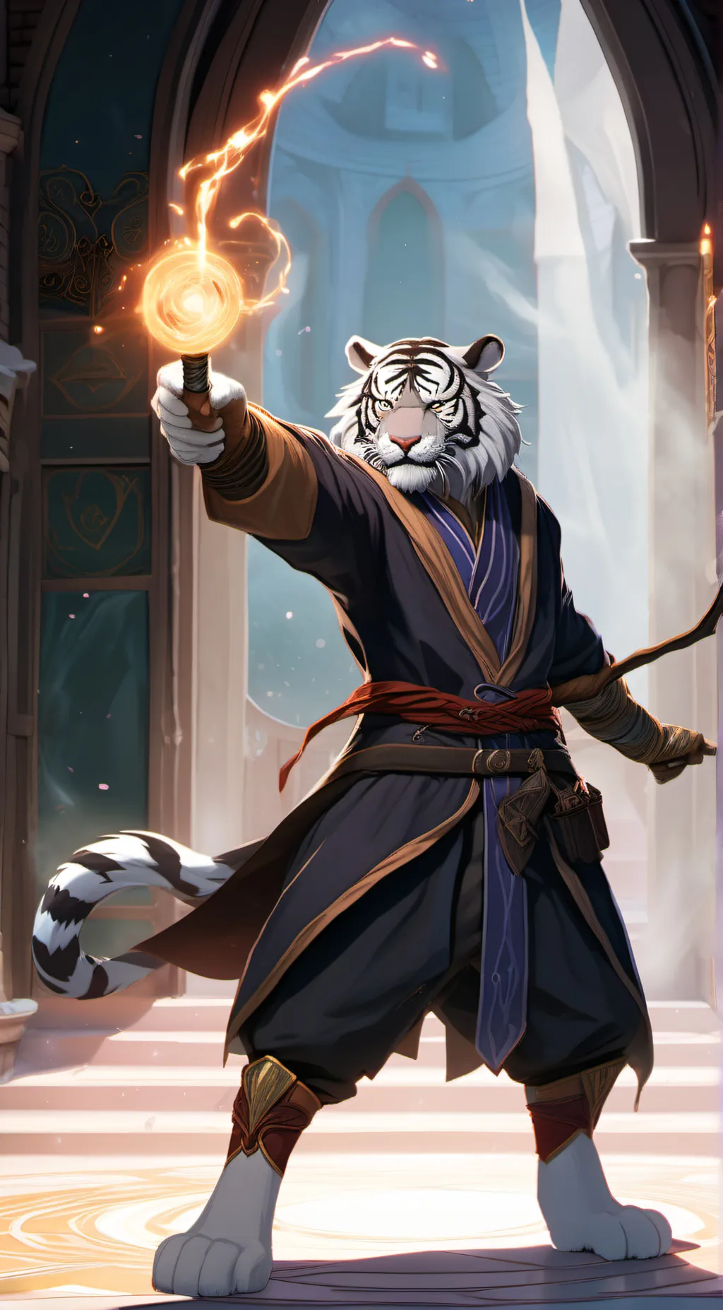 ai character: Diego background