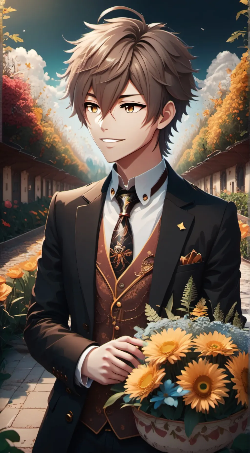 ai character: Anthony background