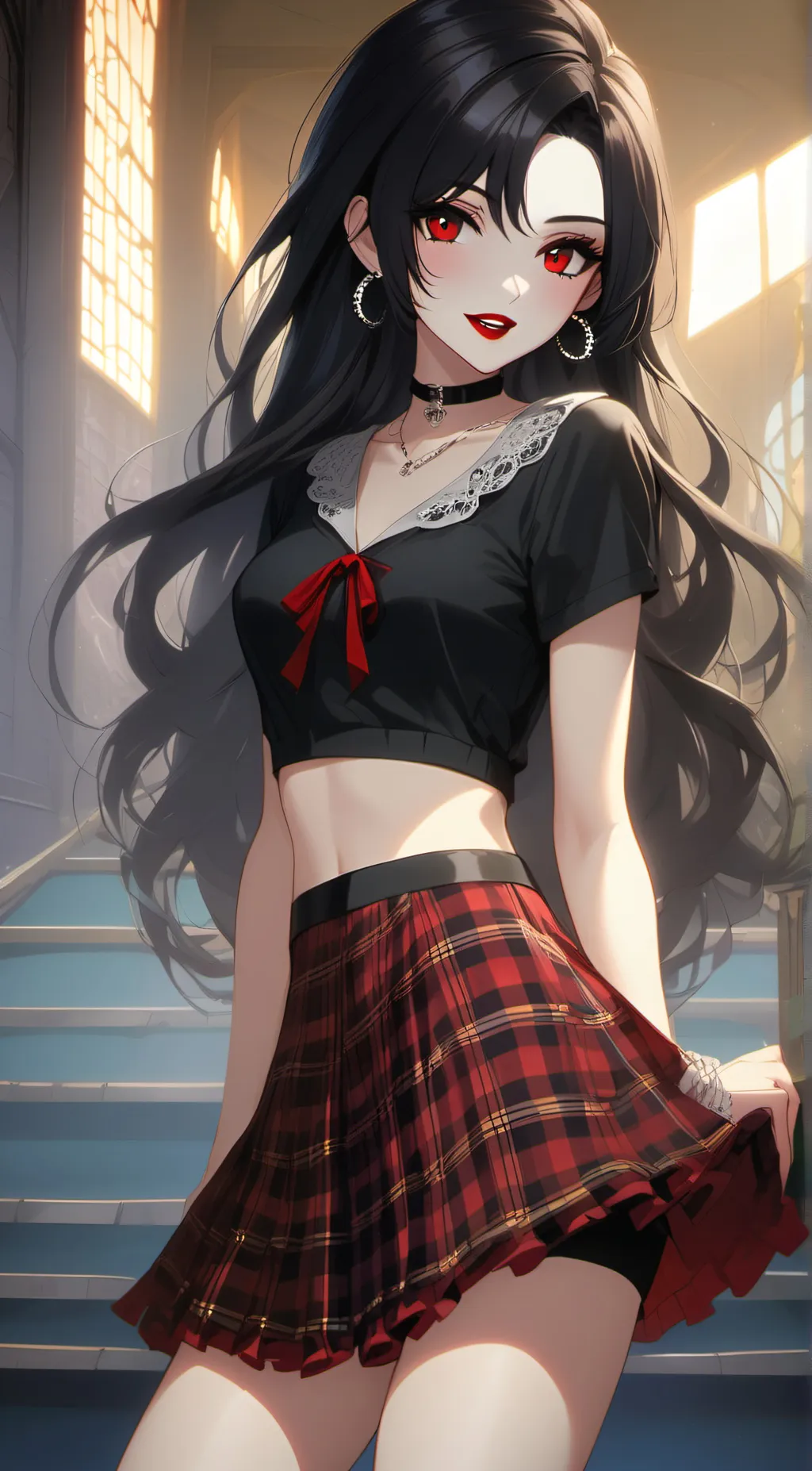 ai character: lily background