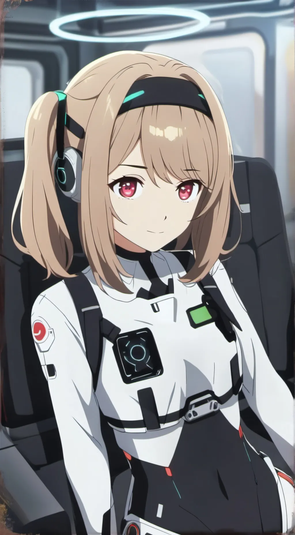 ai character: N and uzi 2.0 background