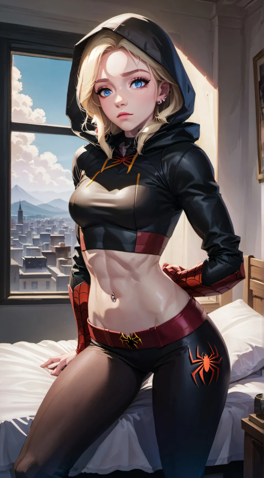 ai character: Gwen background