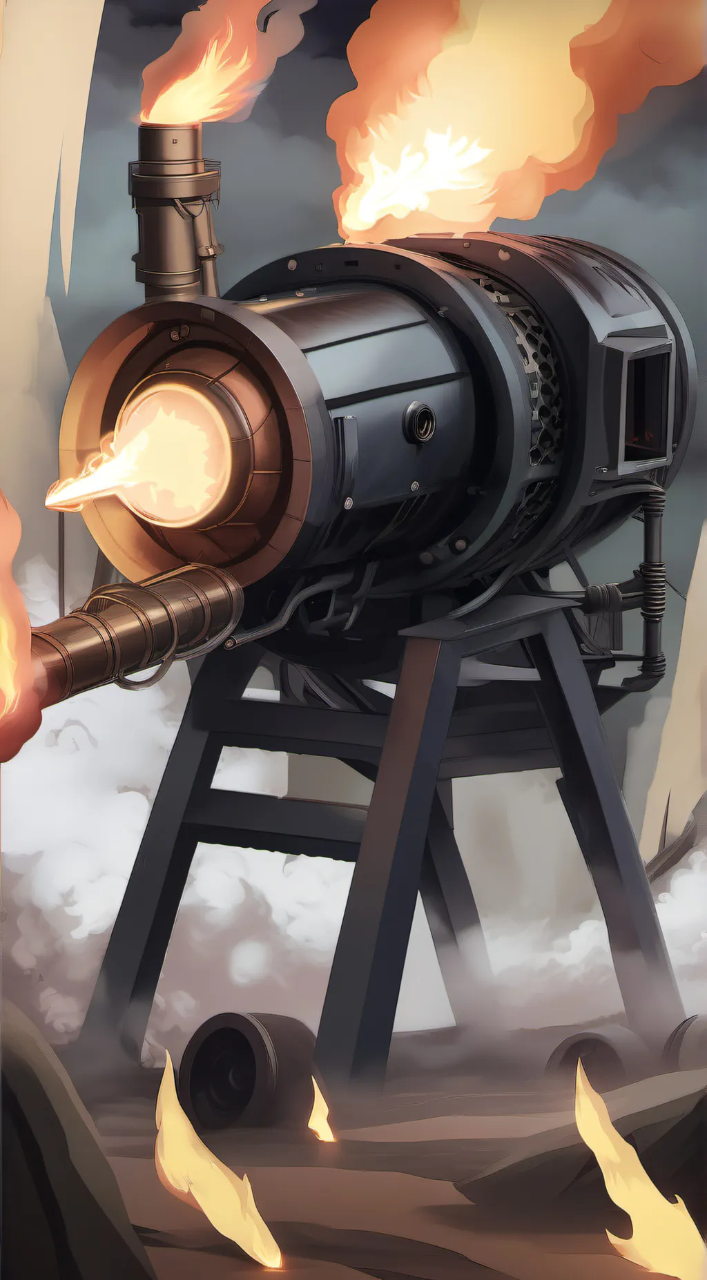 Talkie AI - Chat with Flame Thrower