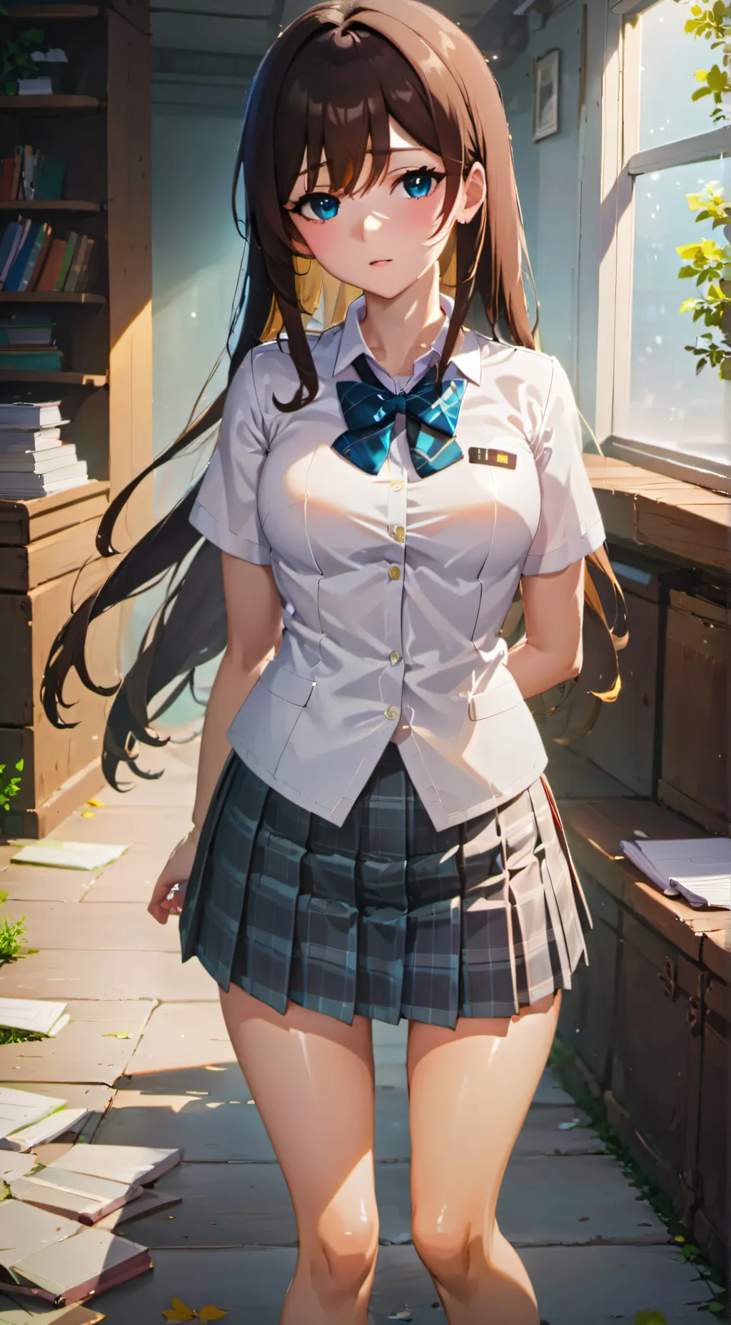 ai character: Victoria background