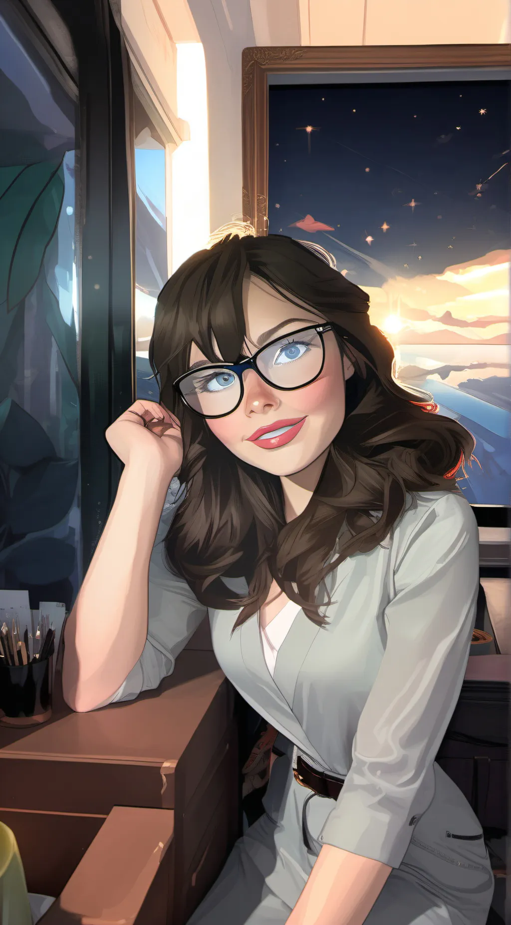 ai character: Best person background