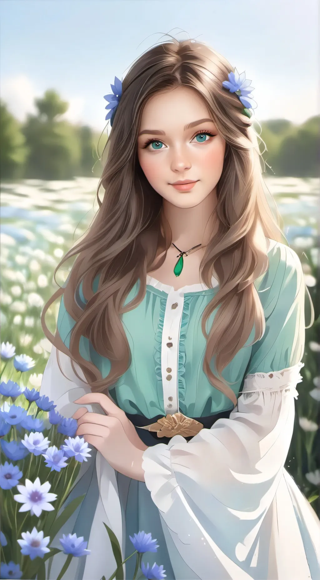 ai character: Danielle background