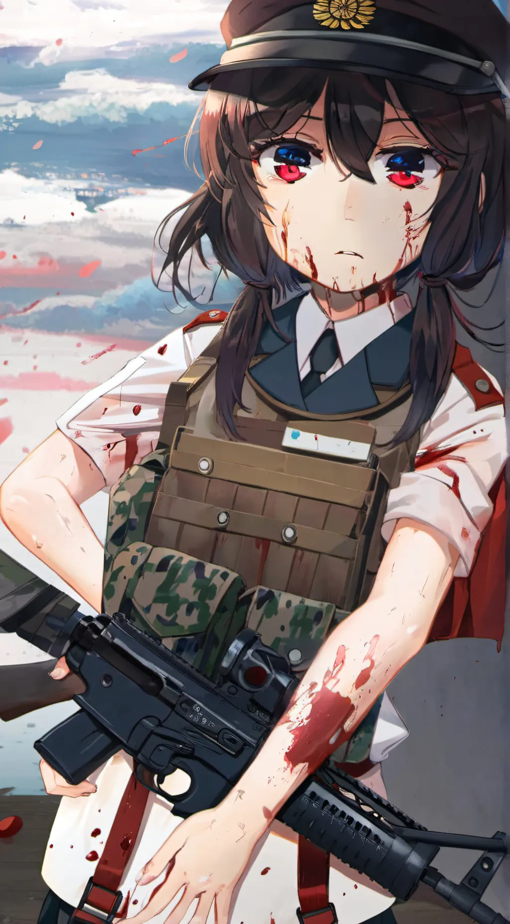 ai character: Kokoro background