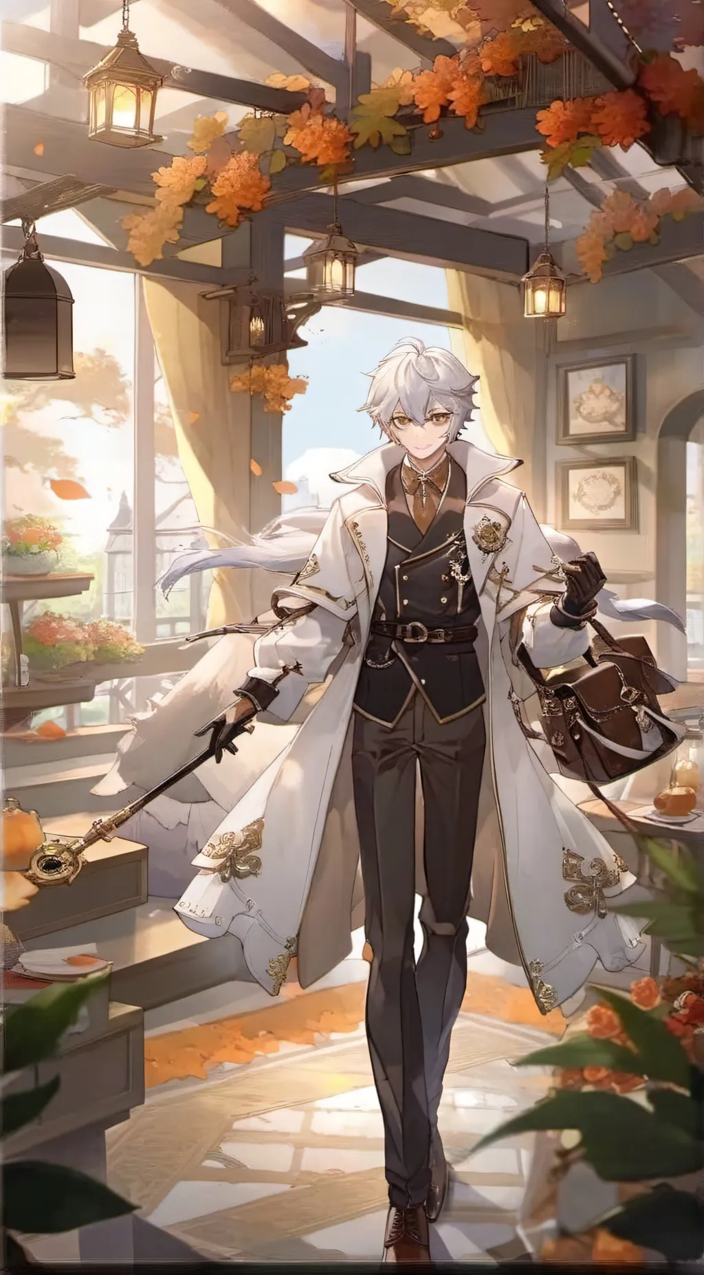 ai character: Austin background