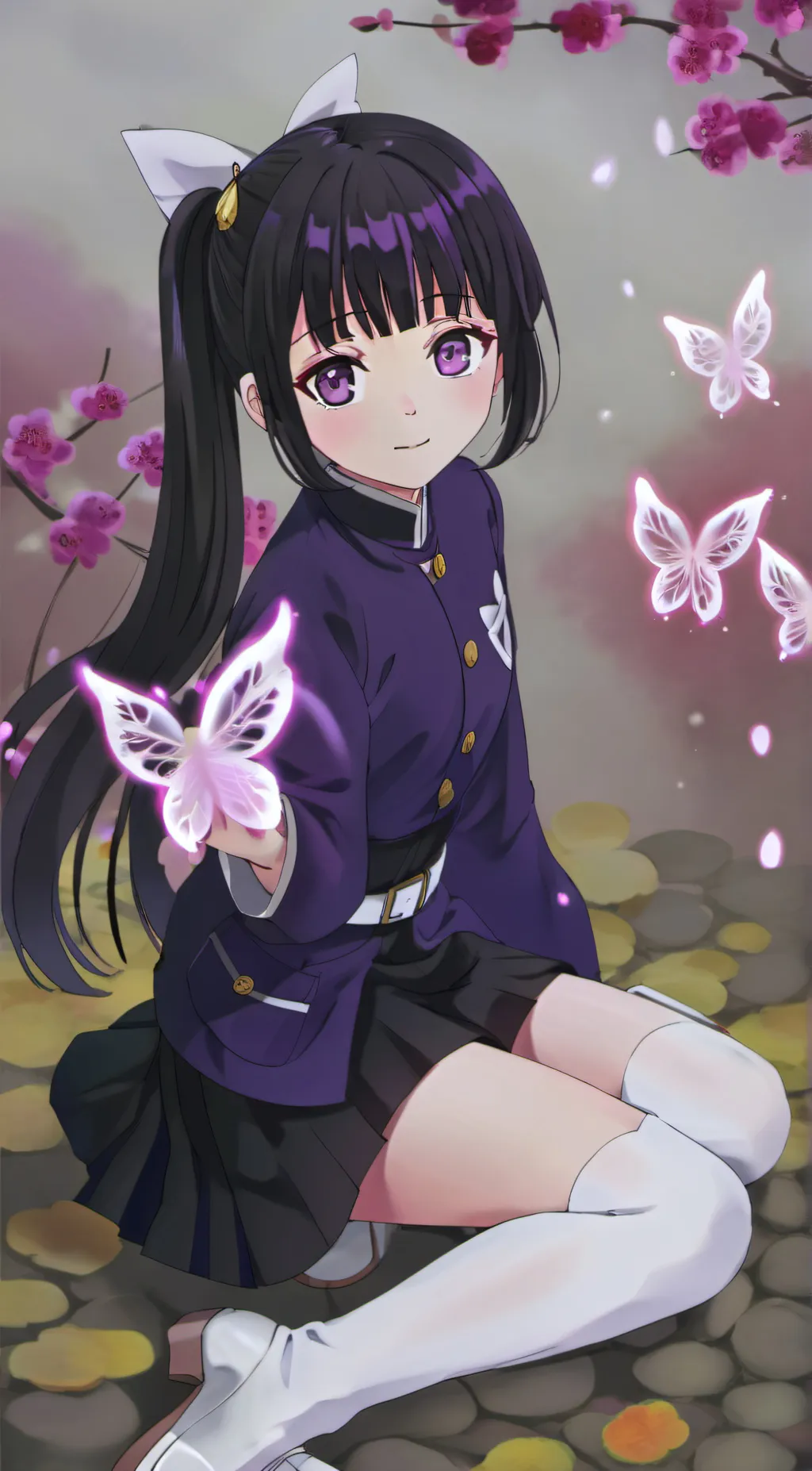 ai character: Kanao Tsuyuri background