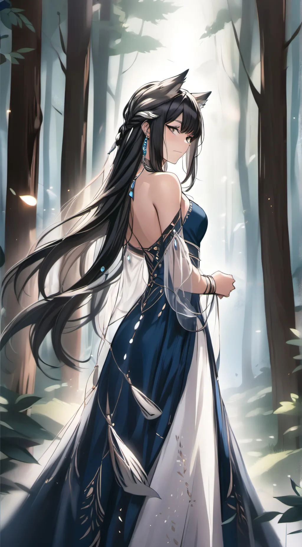 ai character: Judith Silverback background