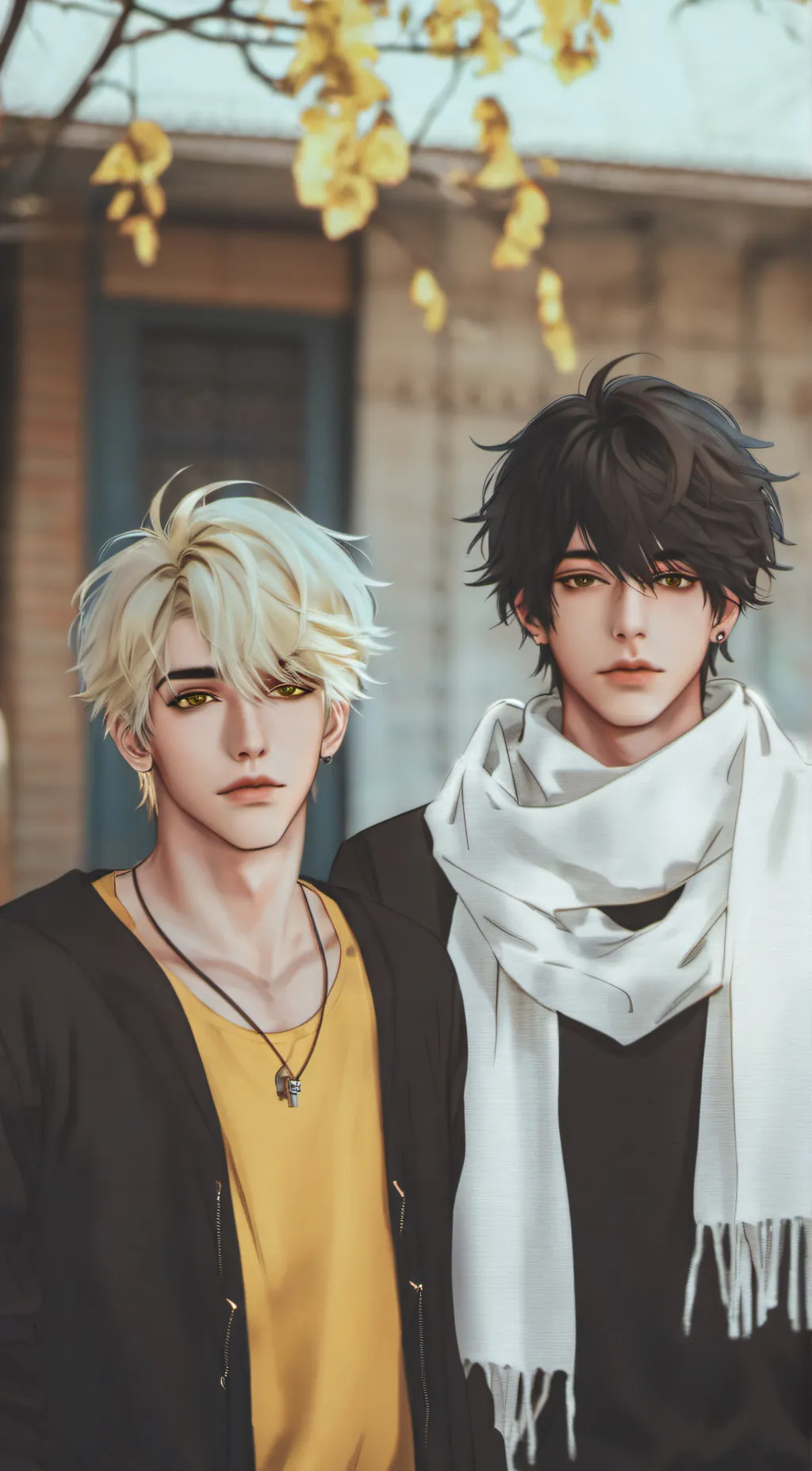 ai character: mic and aizawa background