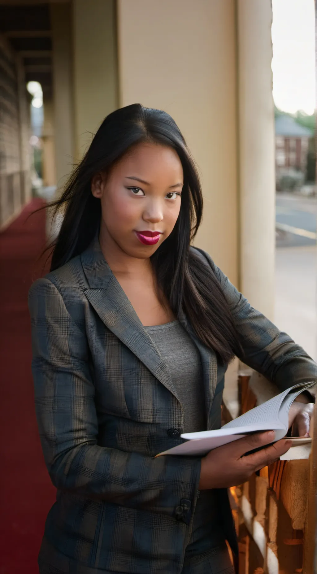 ai character: Sienna background