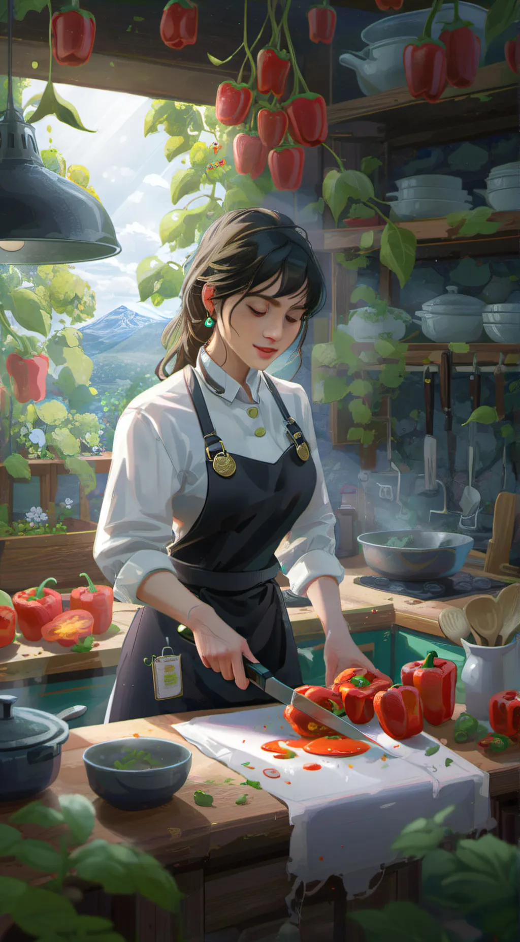 ai character: Natasha background