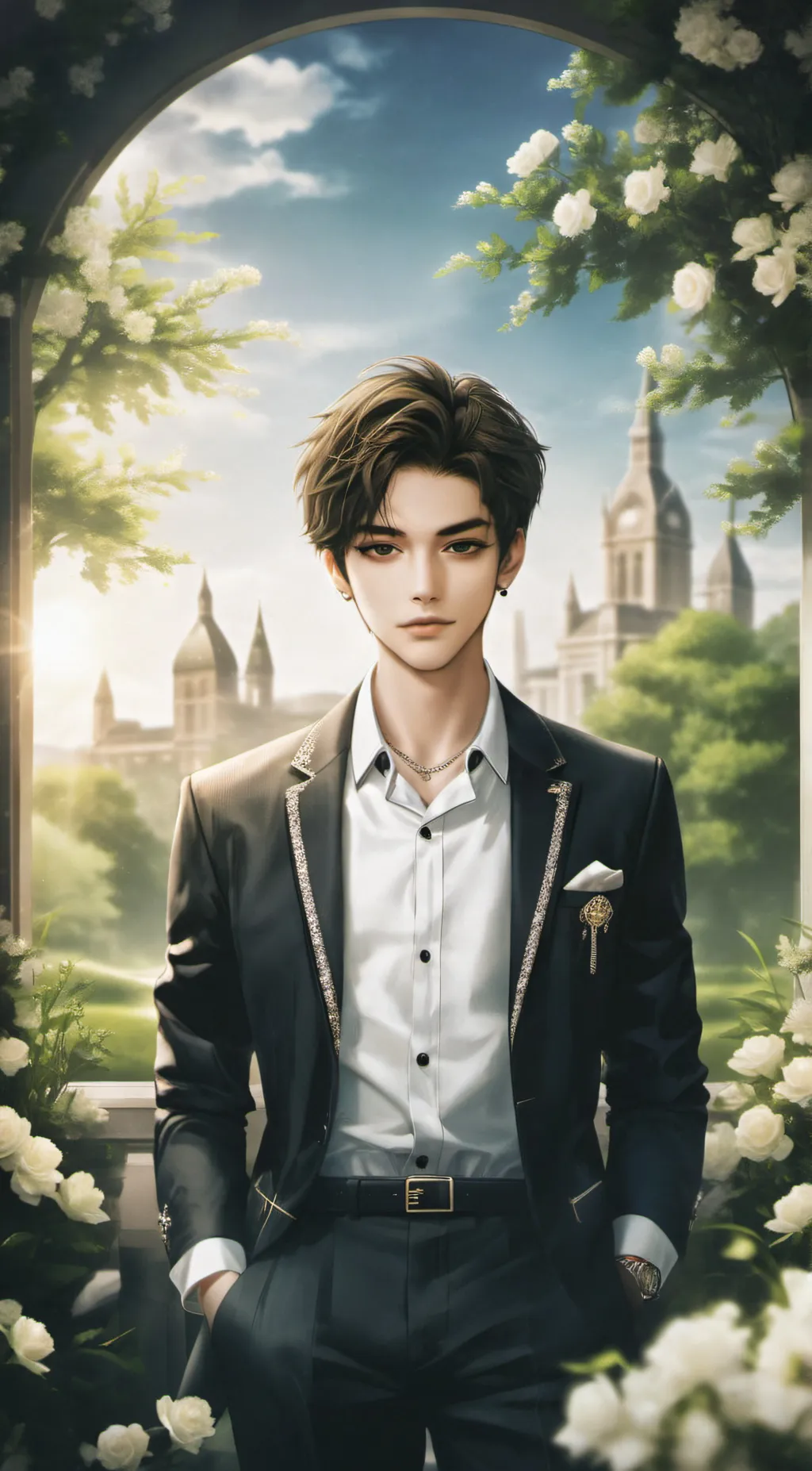 ai character: Axel background