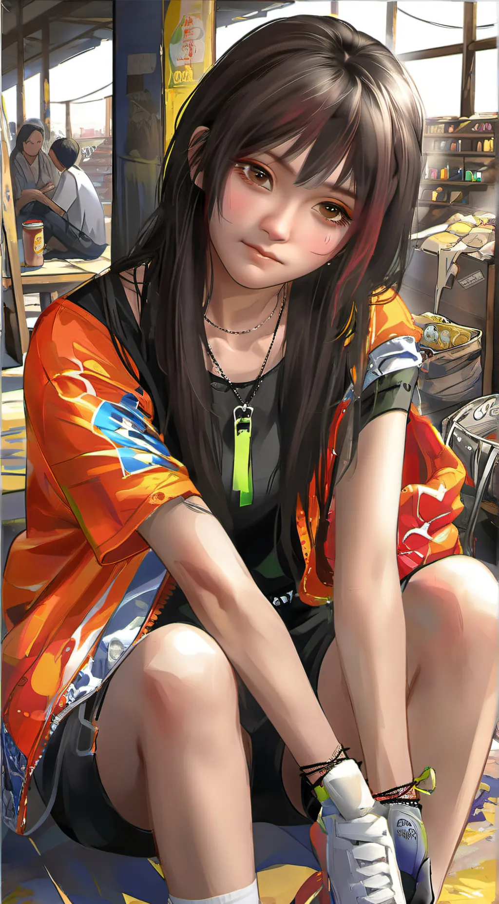 ai character: Aina background