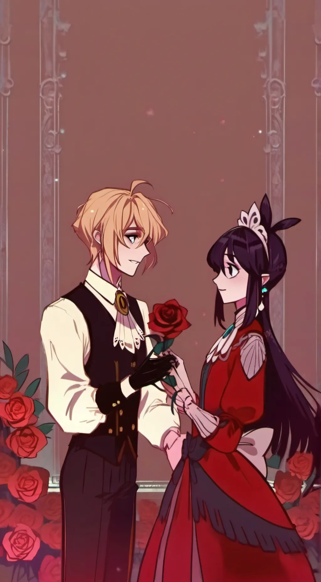 ai character: Hazbin Hotel background