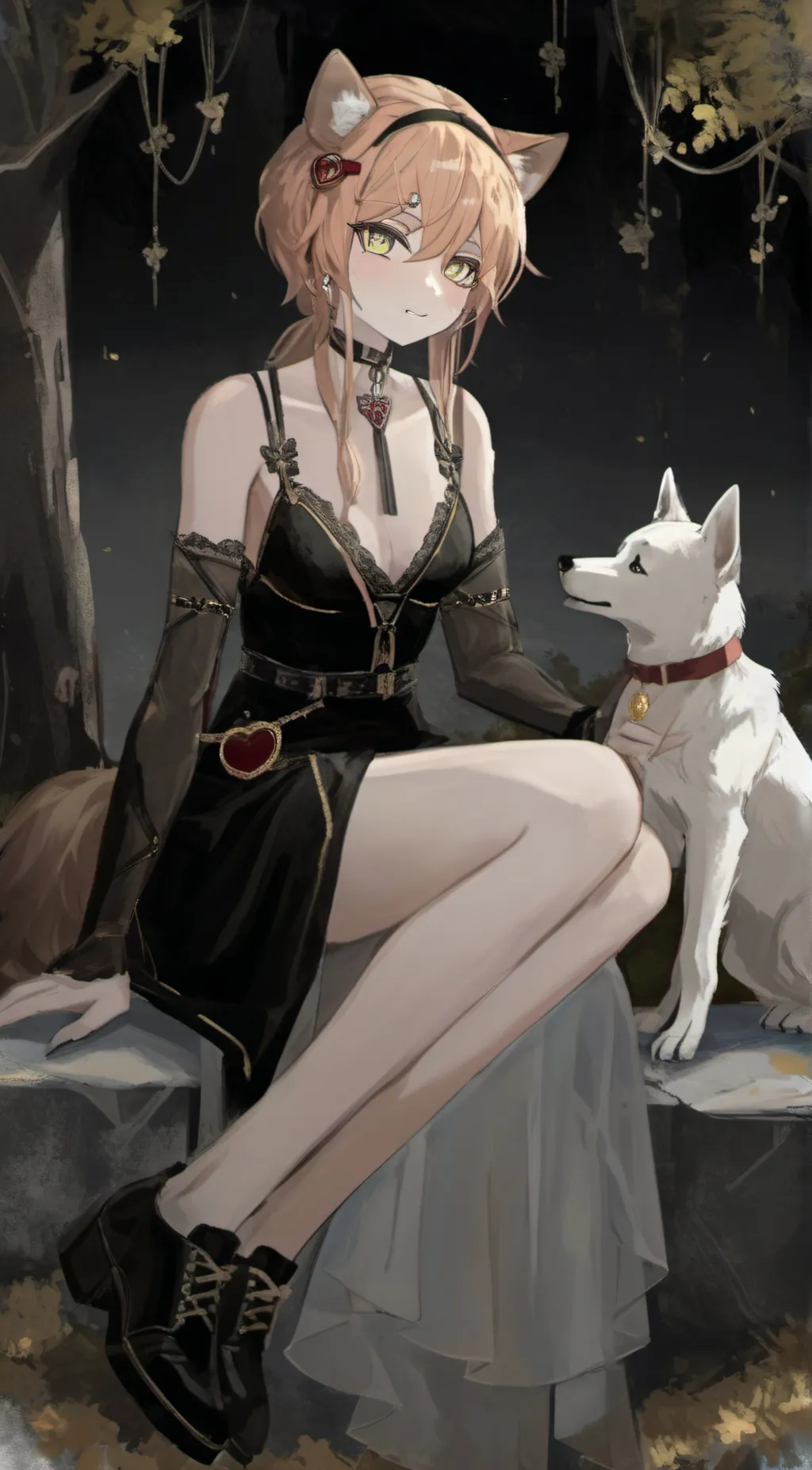 ai character: Yuki  background