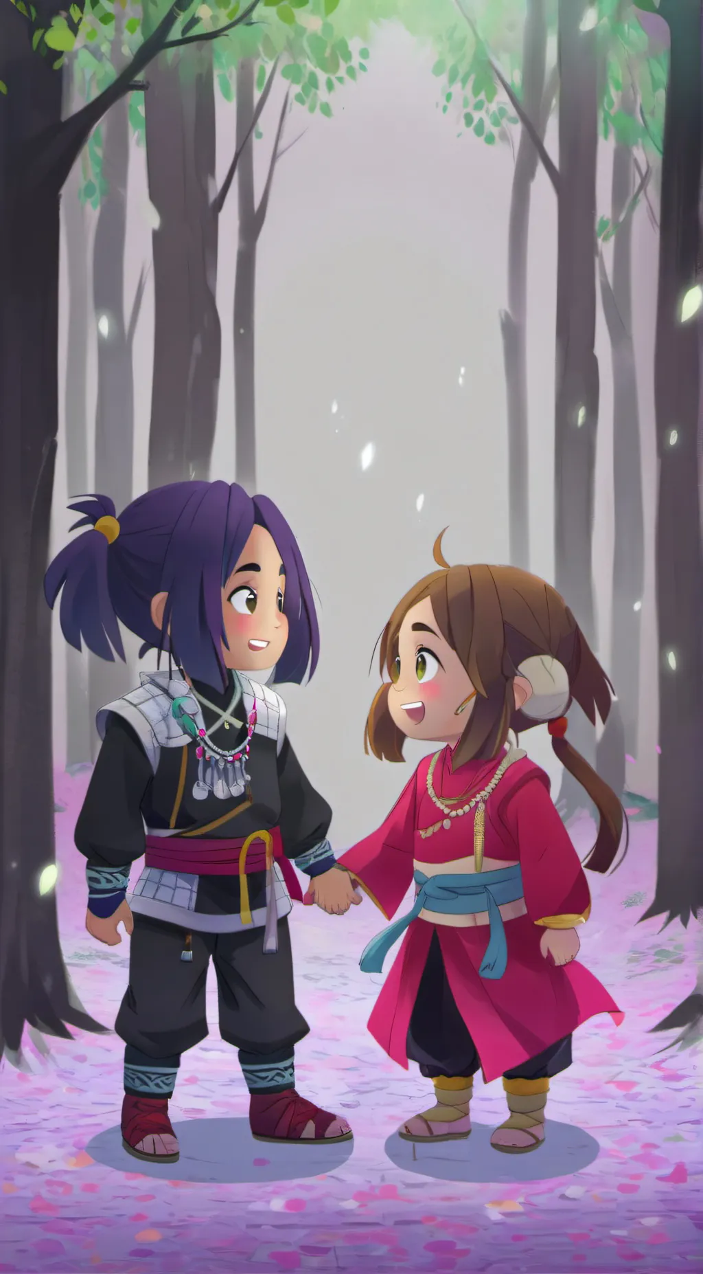 ai character: tadc background