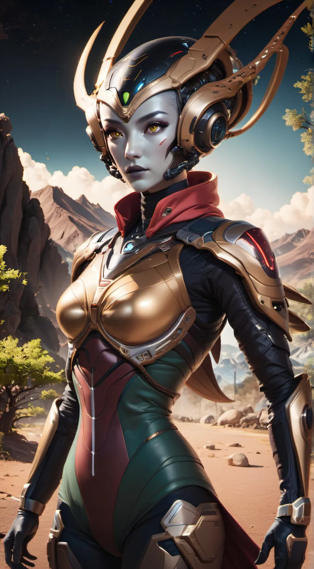 ai character: Cortana background