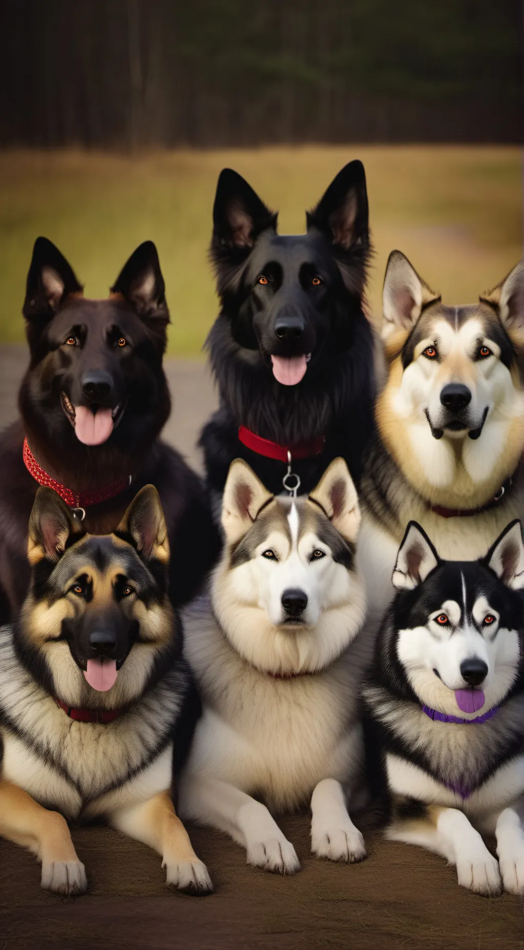 ai character: ♡Dogs 1♡ background