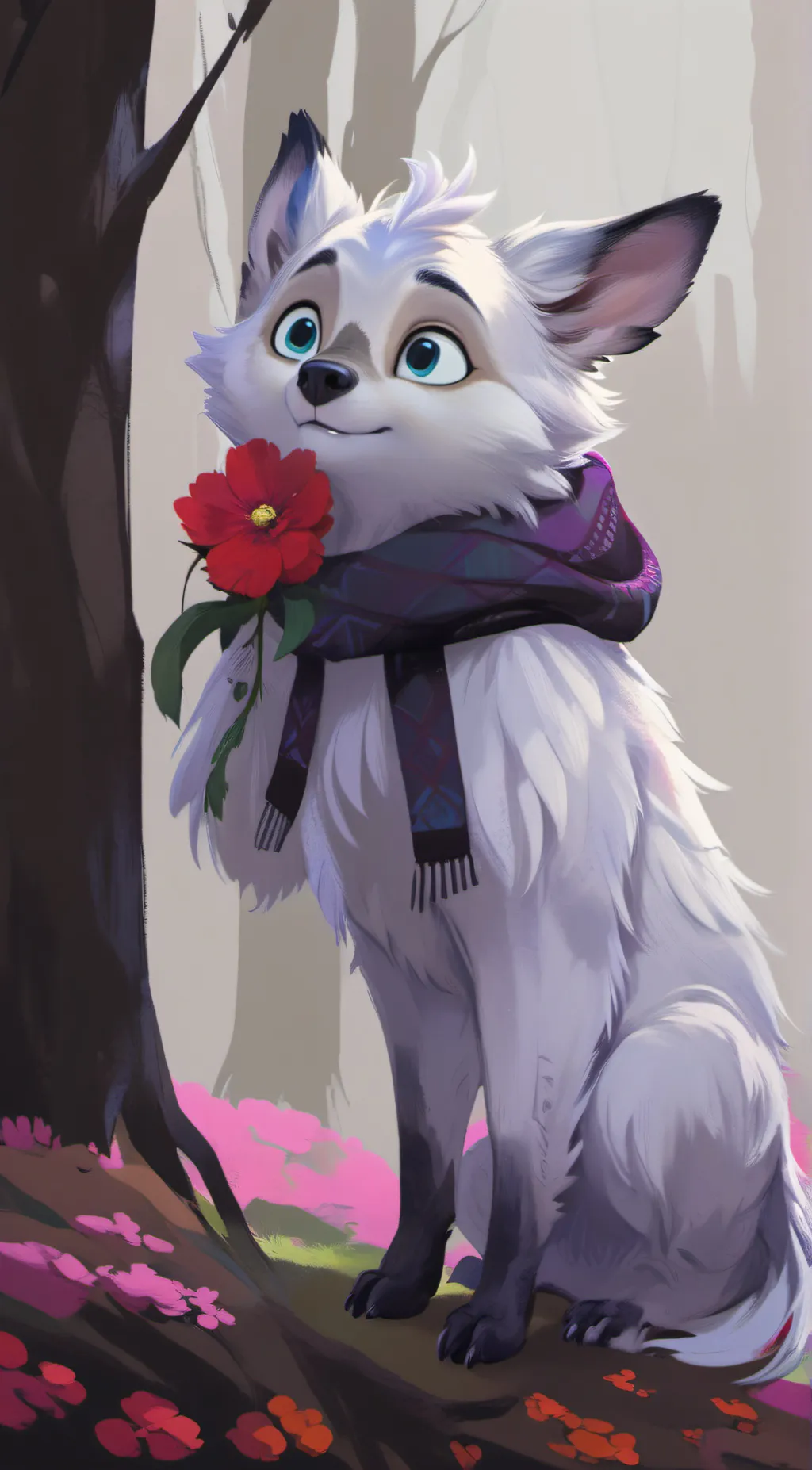 ai character: boykisser background