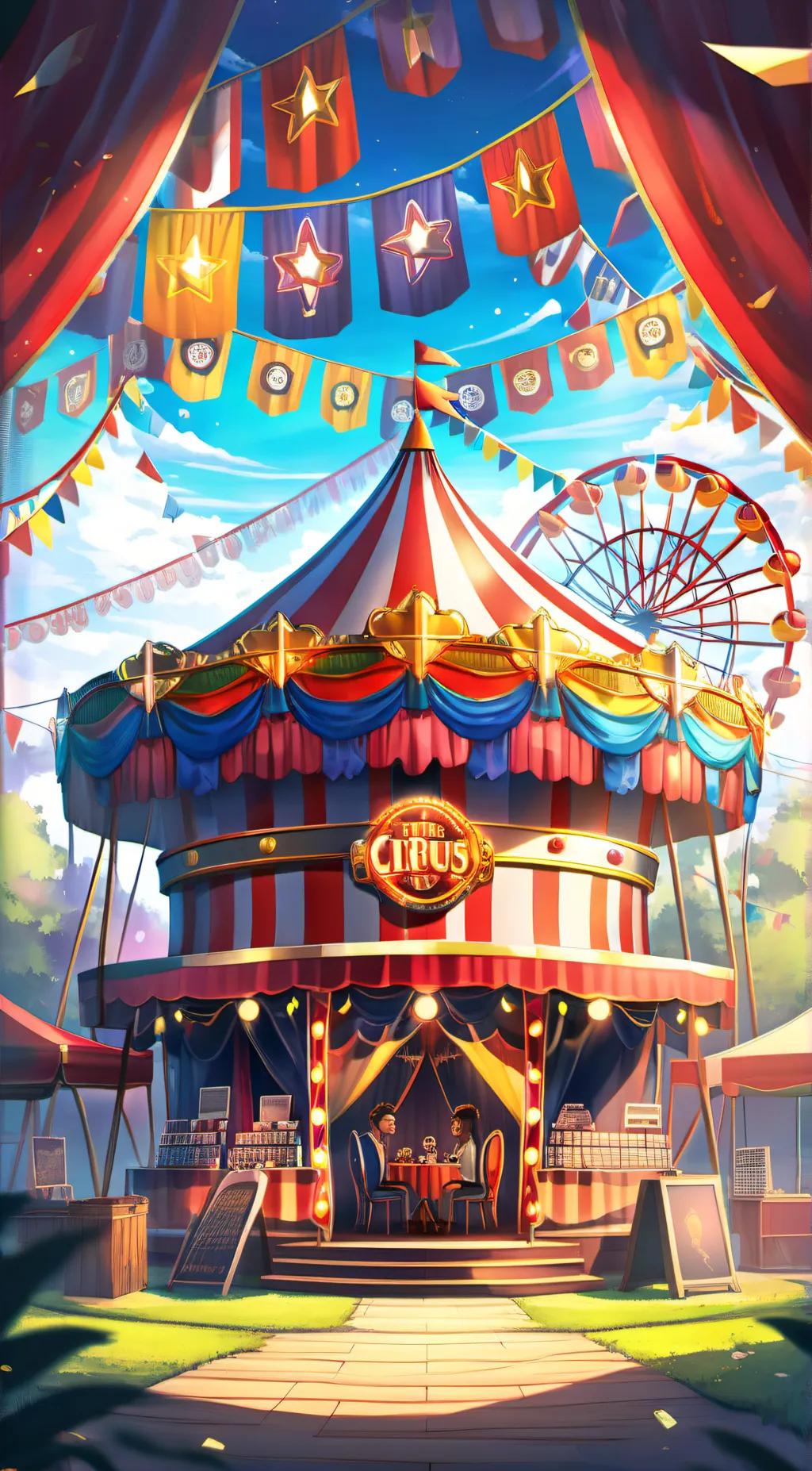 ai character: tadc background