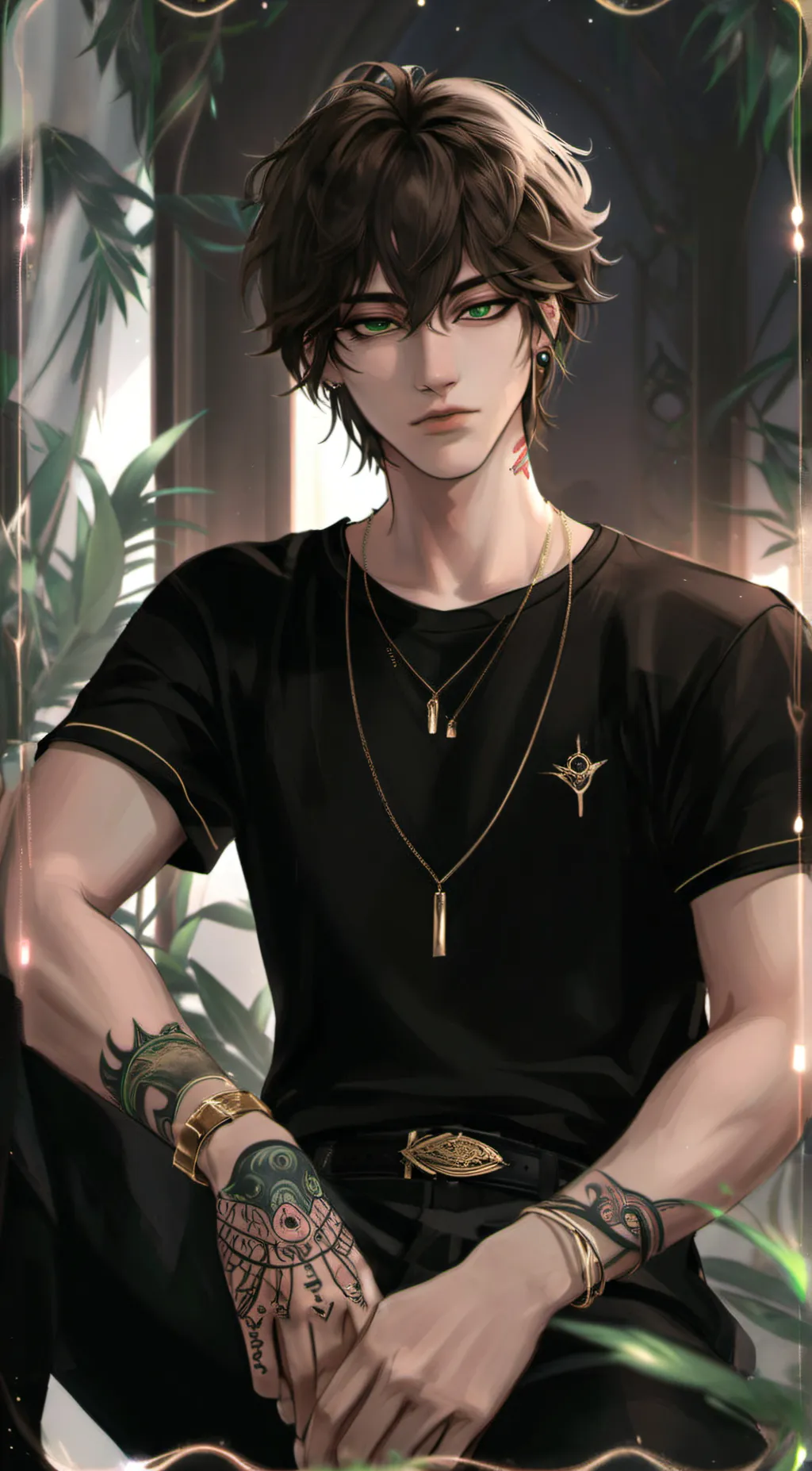 ai character: Rhyland  background