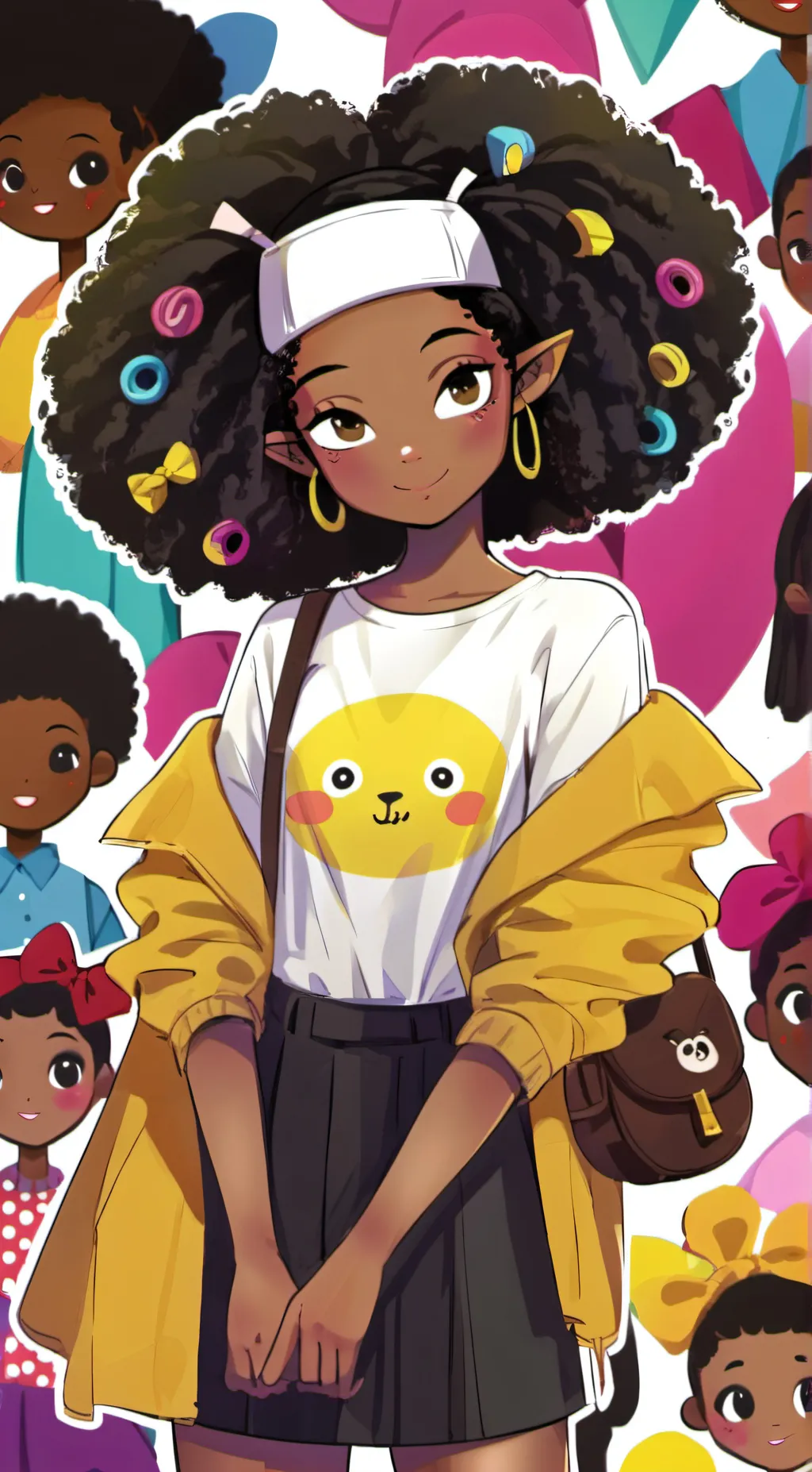 ai character: Scarlet  background