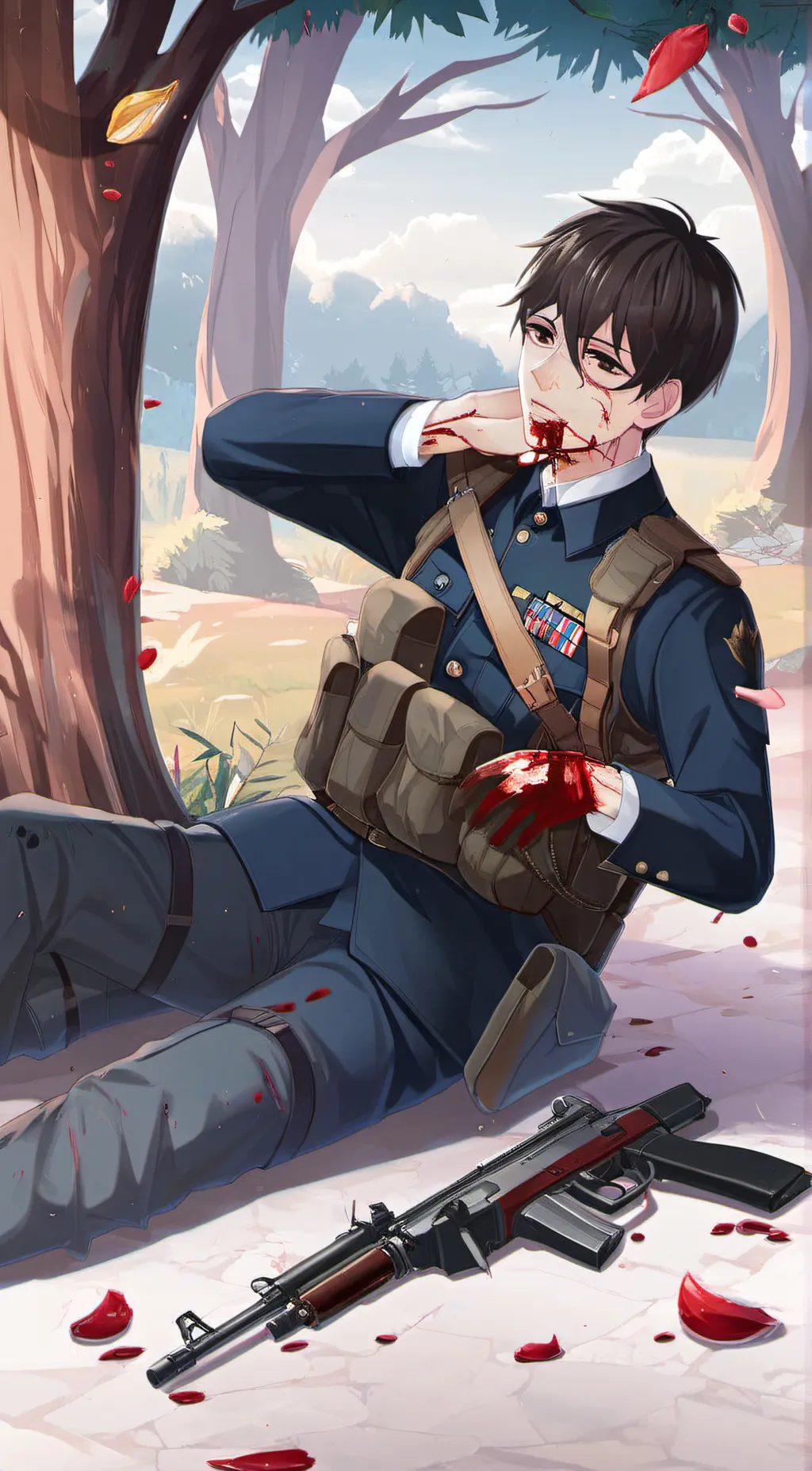 ai character: Evan background