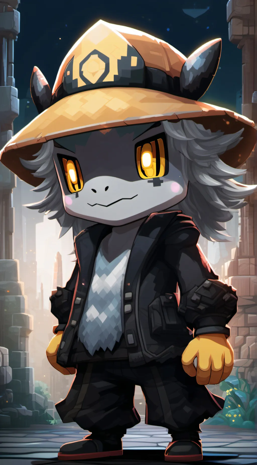 ai character: N background