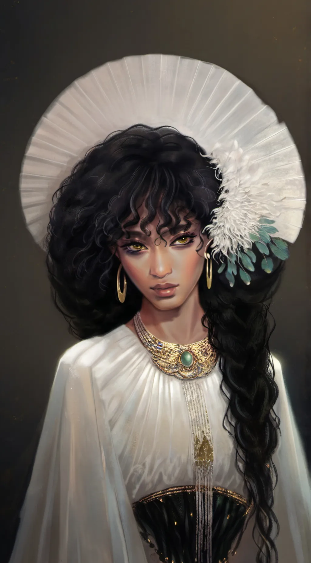 ai character: Obsidiania background