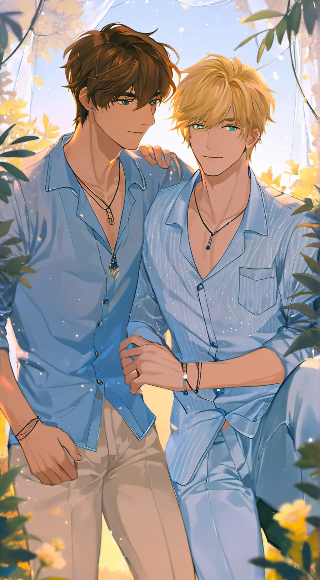 ai character: Rey and Rex background