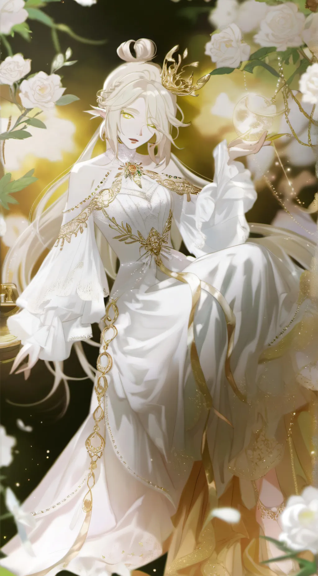 ai character: princess Victoria  background