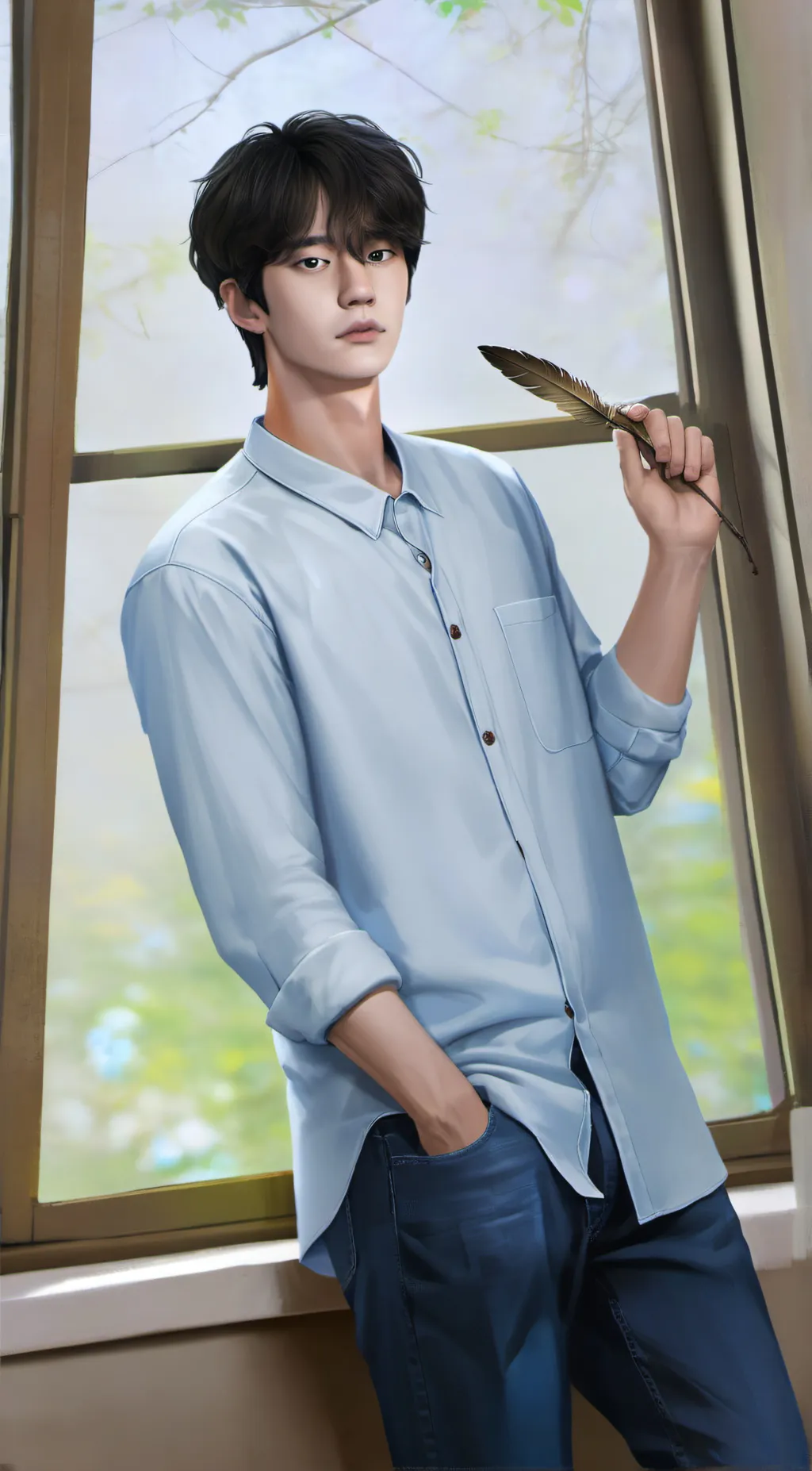 Talkie AI - Chat with tickel monster Jin