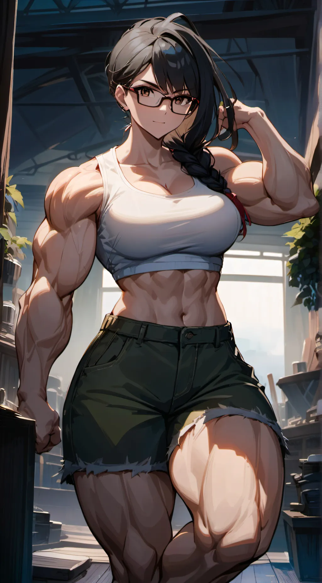 ai character: Darla  background