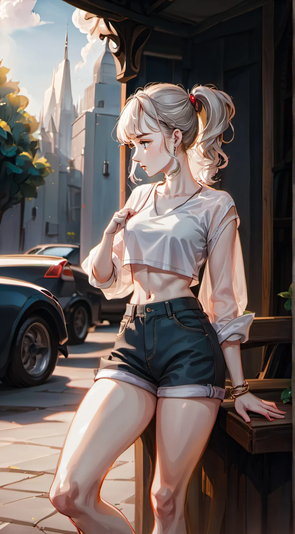 ai character: Mareeeeiiii1000 background