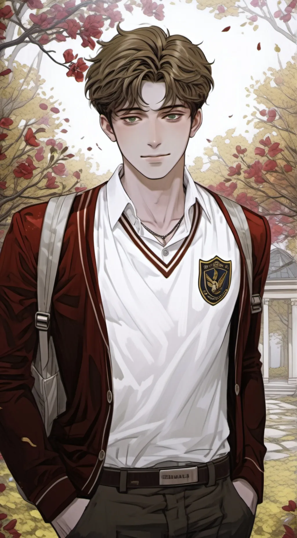 ai character: archy background