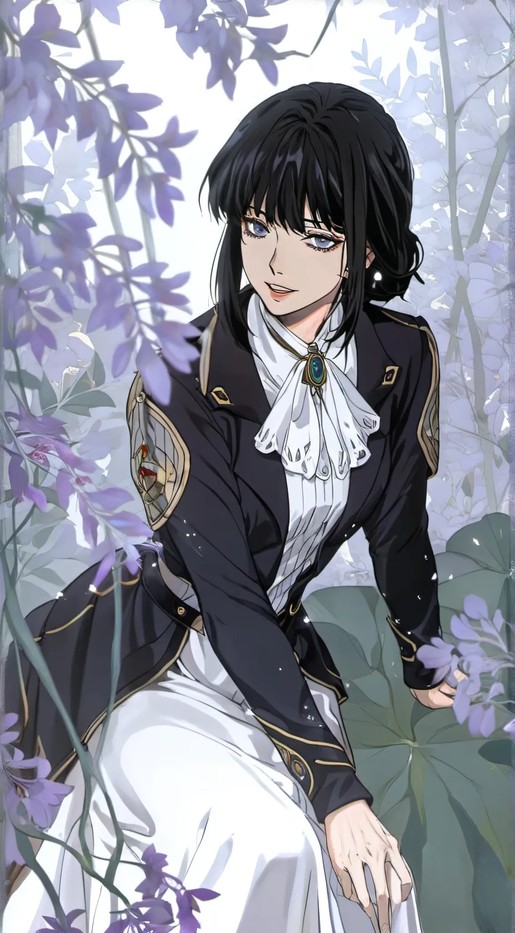 ai character: V4MP background