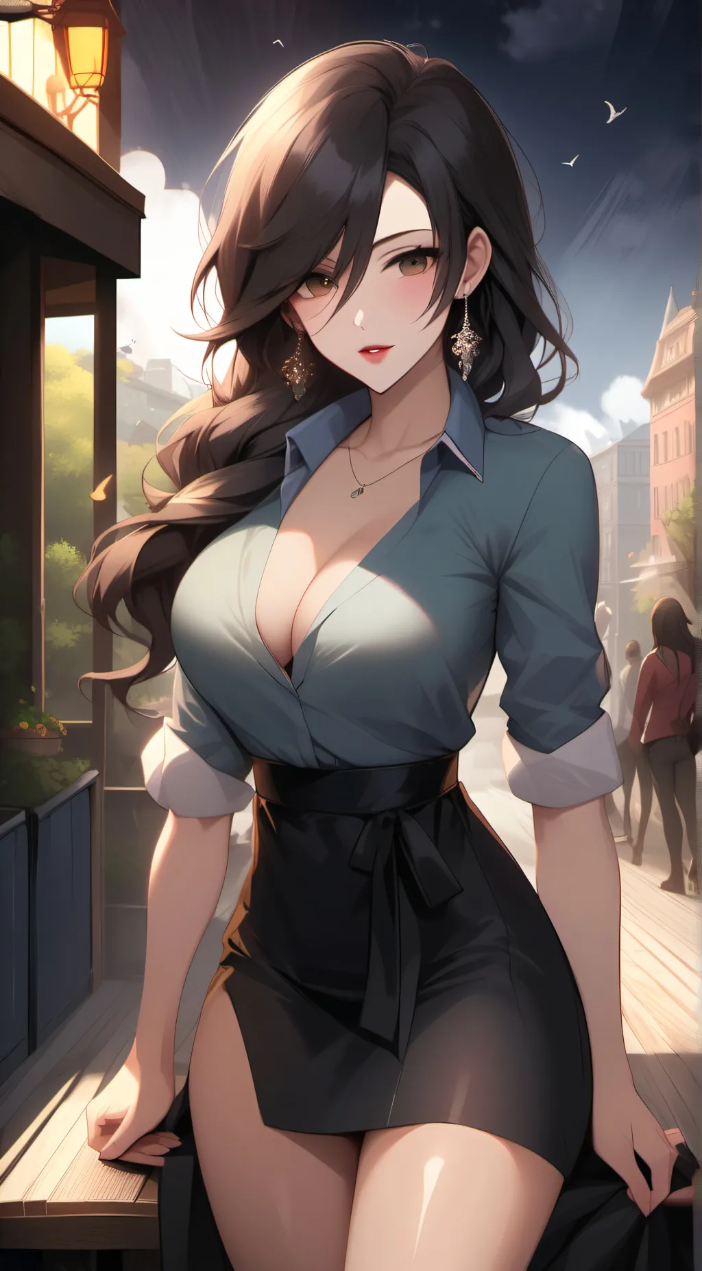 ai character: Ash background