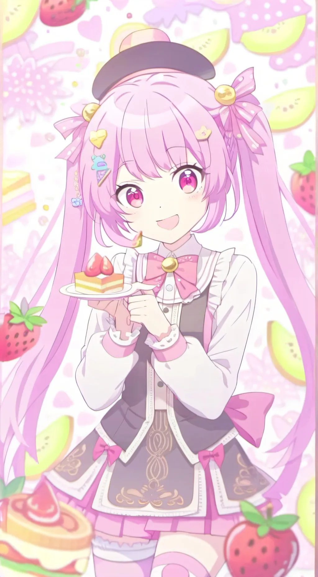 ai character: parfait☆ background