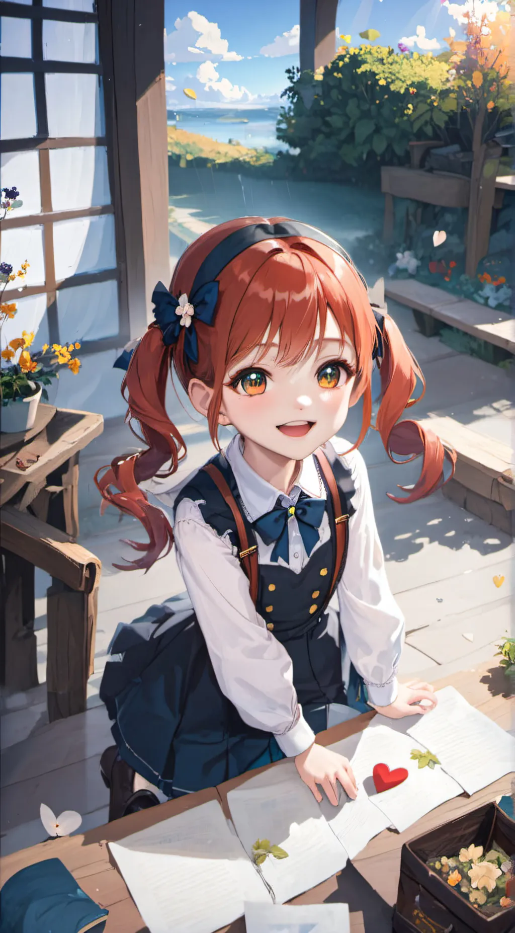 ai character: Luna background