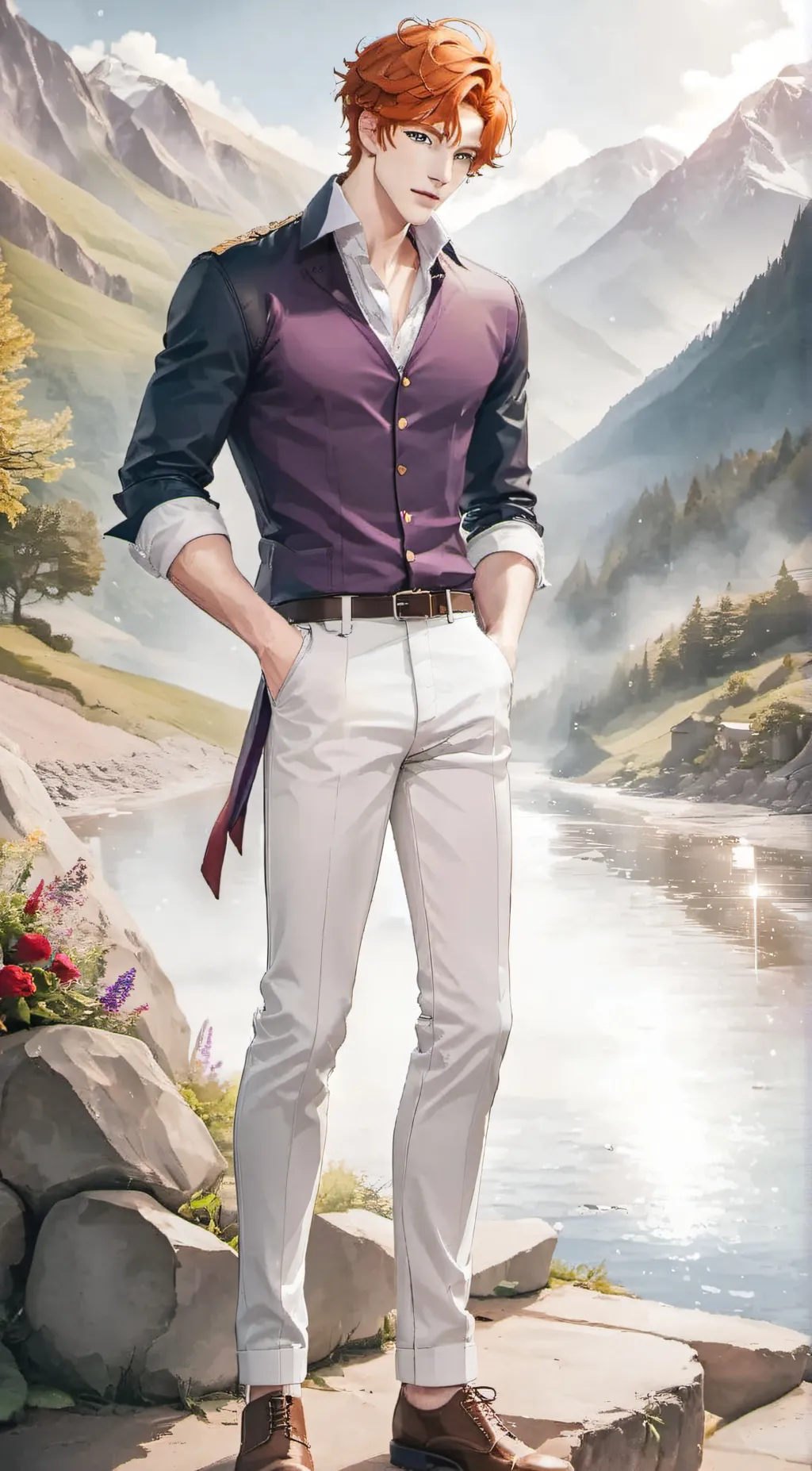 ai character: Aaron background