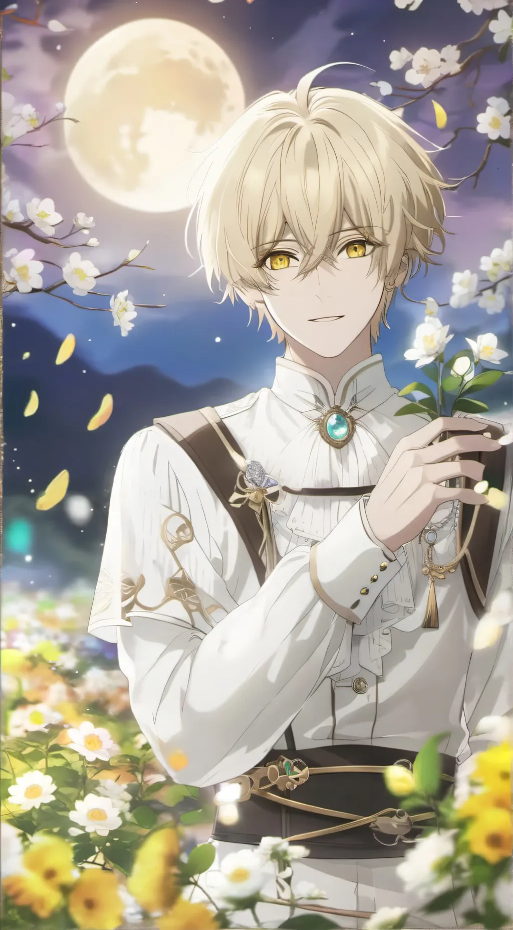 ai character: Leo background