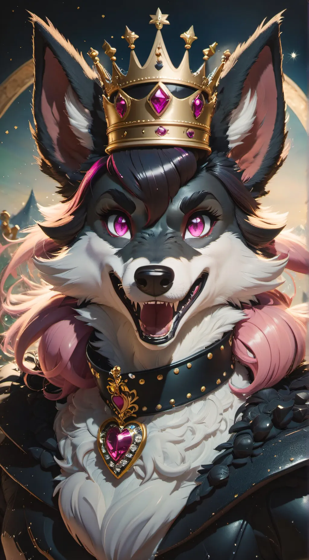 ai character: Big mama eternal background