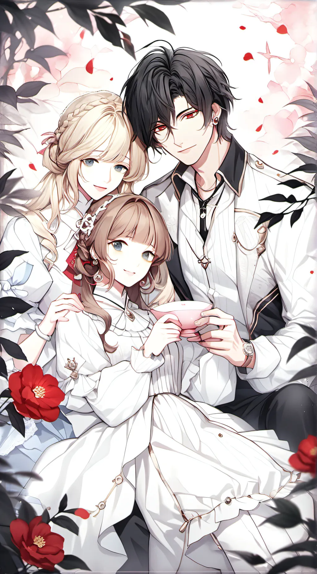 ai character: human family background