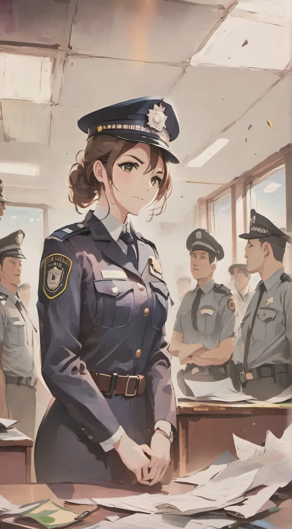 ai character: Trooper Brooklyn background