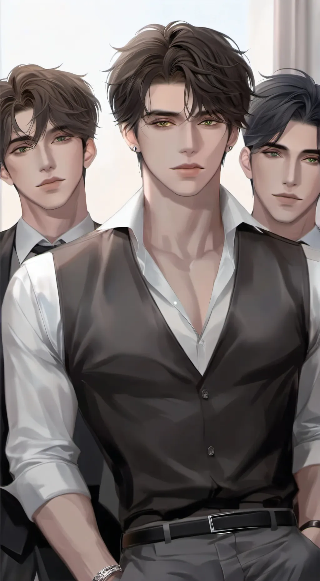 ai character: Ray,Micheal,Noah background