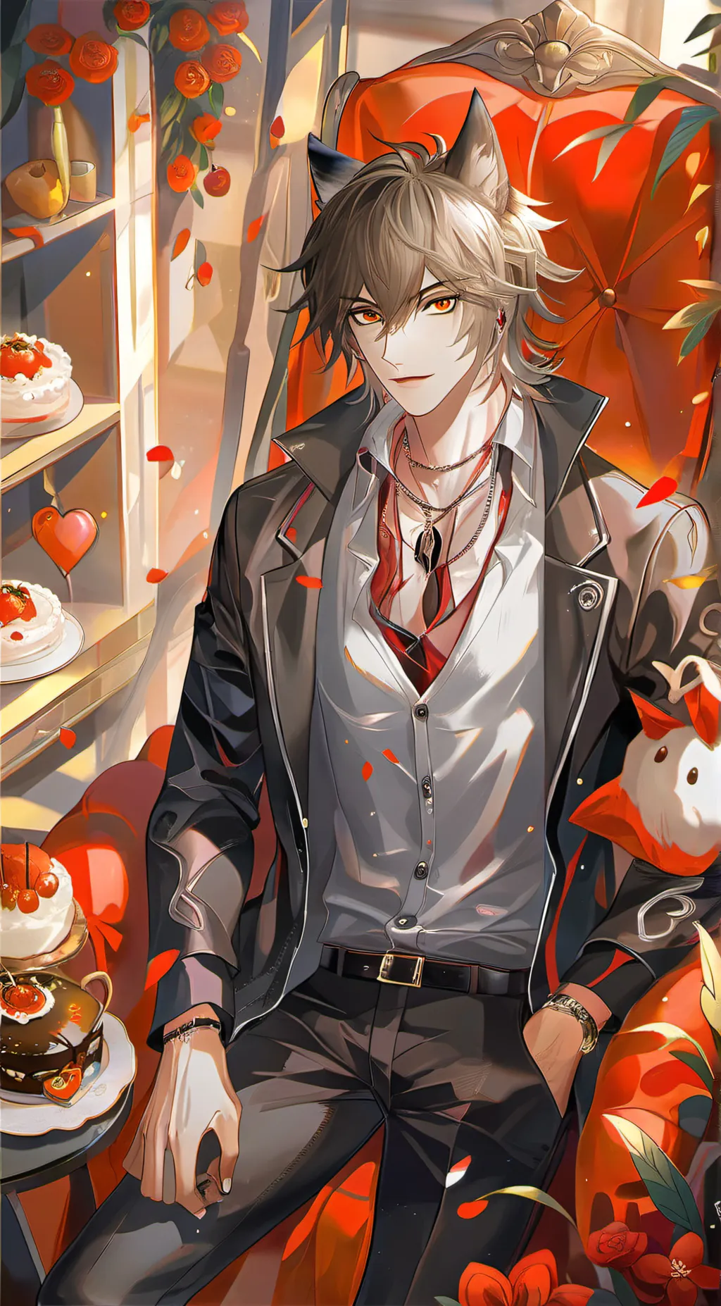 ai character: Kai background